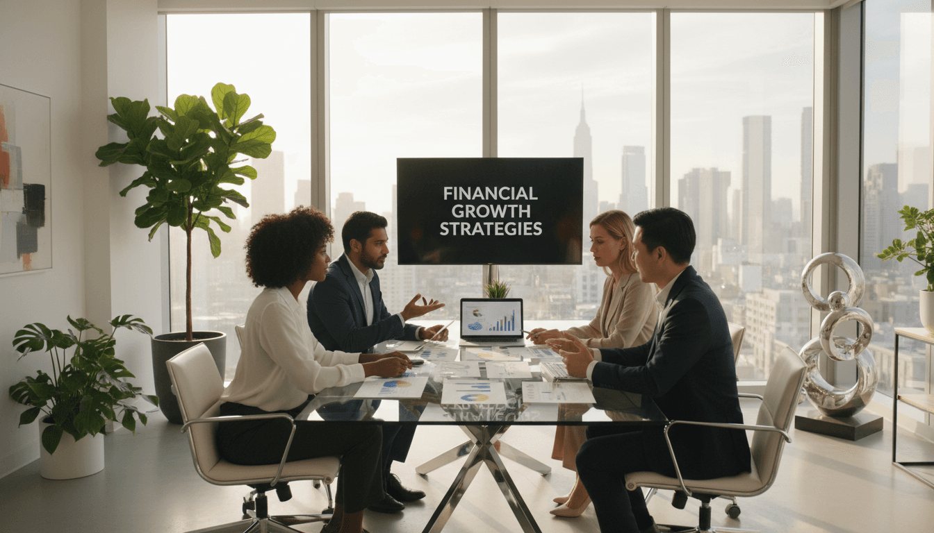 International investors meeting with immigration consultants